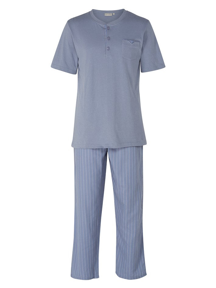 Walker Reid Striped Cotton Pyjama WR7825