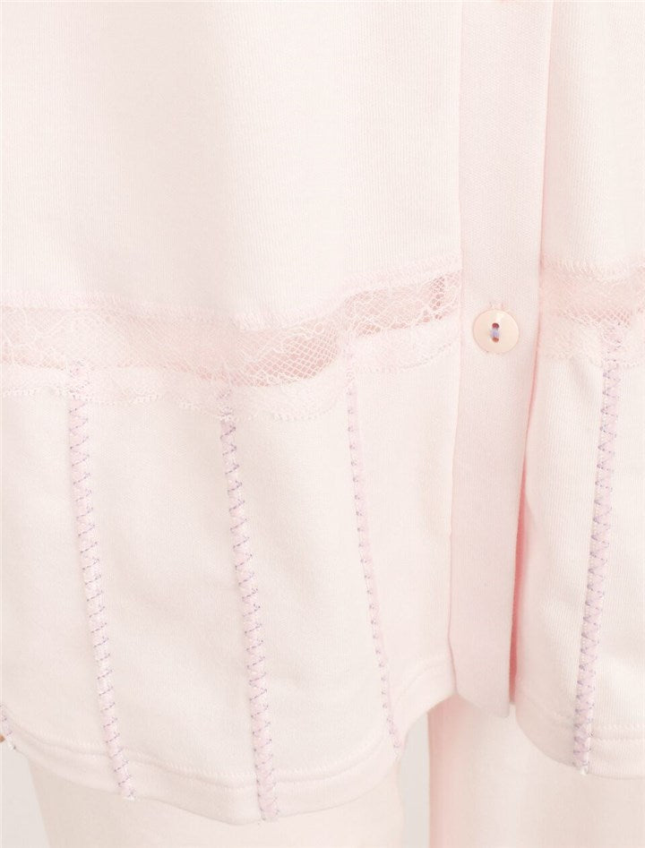 Slenderella 100% Interlock Egyptian Cotton Long Sleeve Pyjama PJ2146