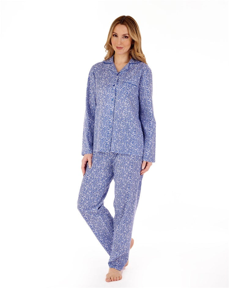Ditsy Floral Long Sleeve Tailored Jersey Pyjama PJ88103