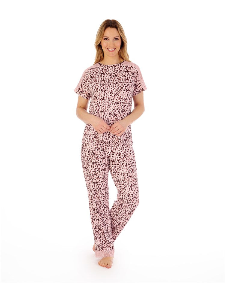 Super-Soft Multi Print Cap Sleeve Pyjama Set GL02703
