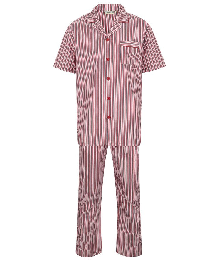 Walker Reid 100% Cotton Striped Tailored Pyjama WR3803