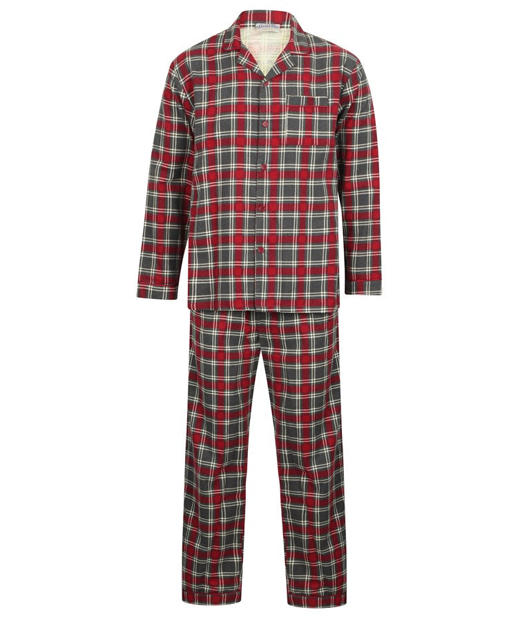 Walker Reid Check Flannel Tailored Pyjama WR2802