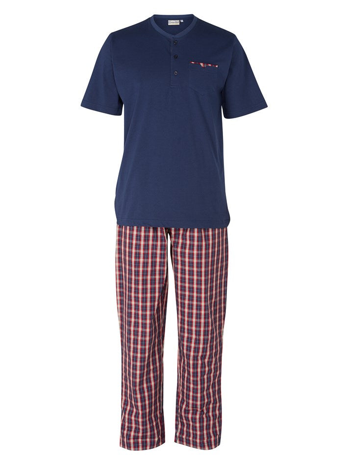 Walker Reid Woven Check Men's Pyjama WR7821