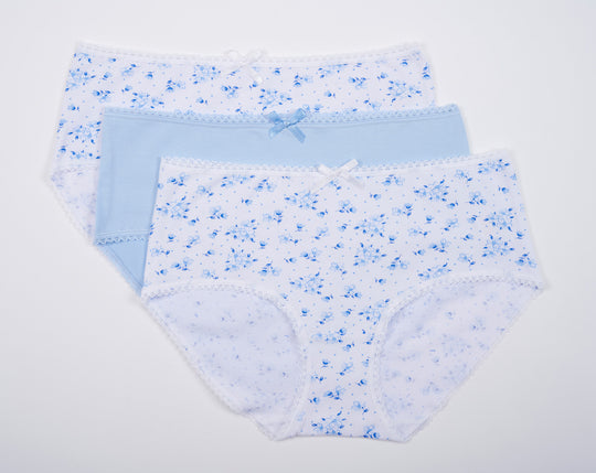 Slenders Cotton Comfort Midi Briefs 3pk BF81