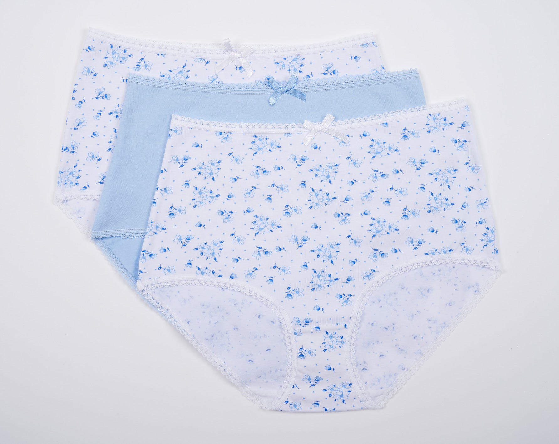 Slenders By Slenderella Cotton Comfort 3Pack Full Brief BF82