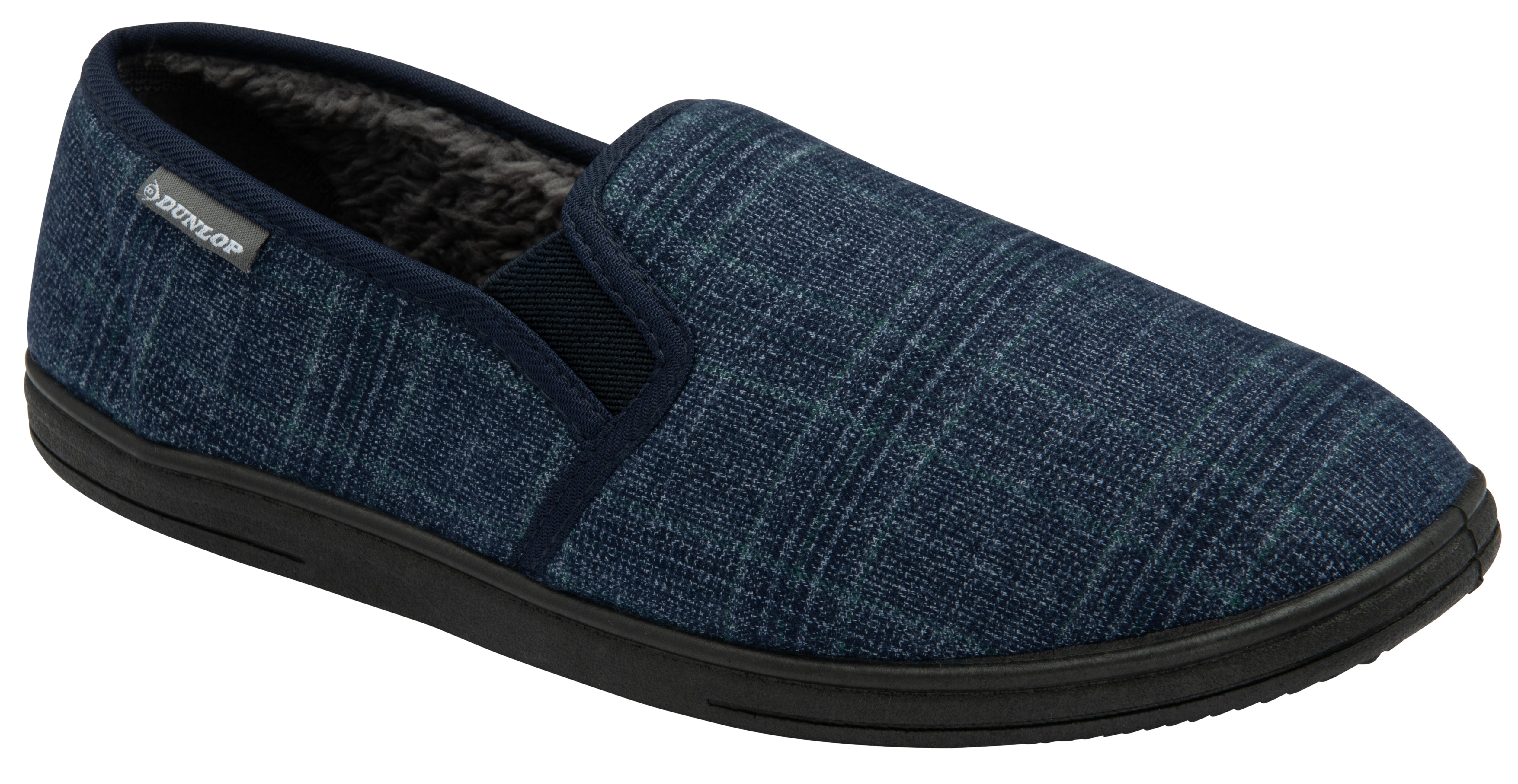 Dunlop Check Slipper - Clifford