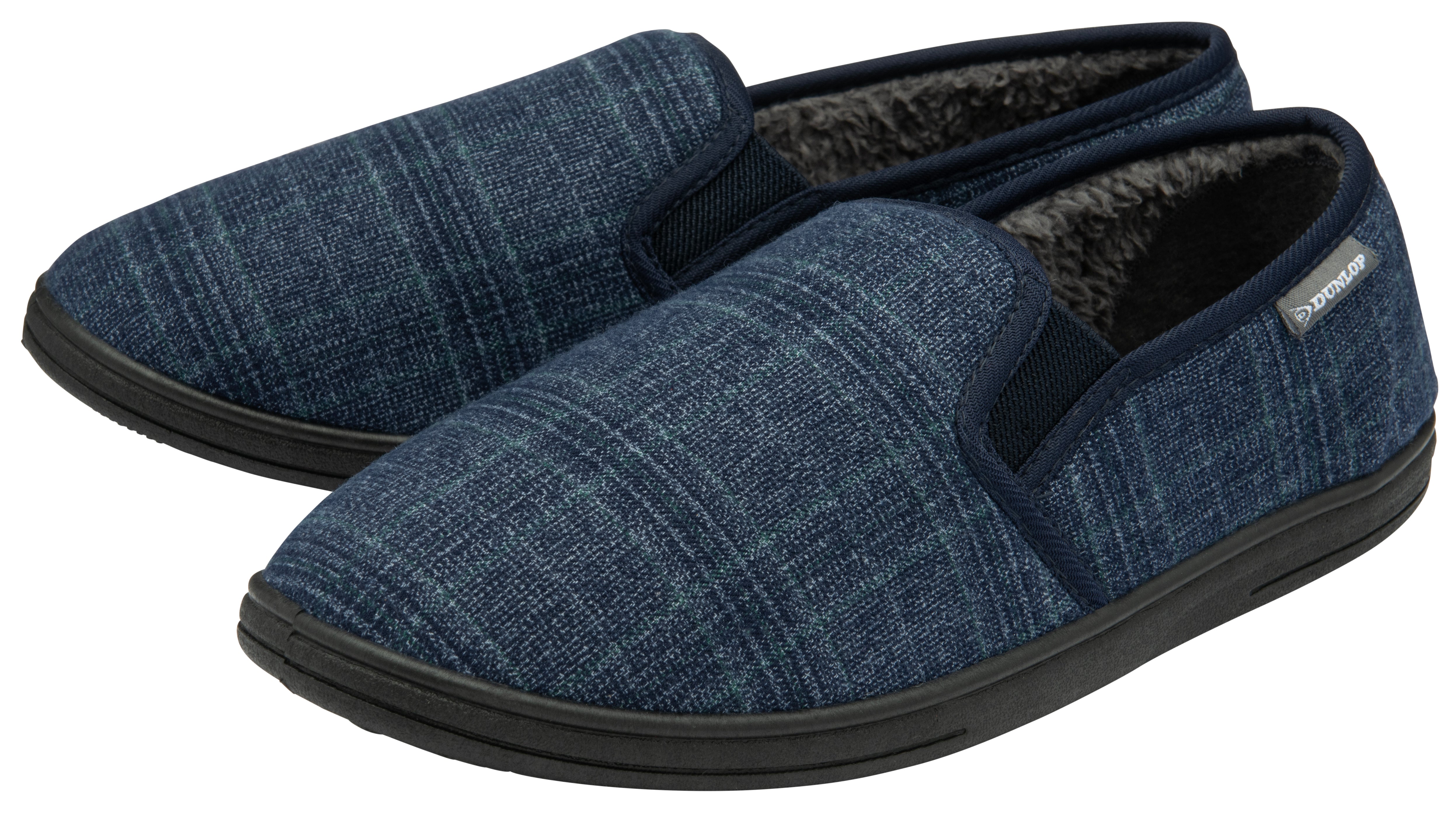 Dunlop Check Slipper - Clifford