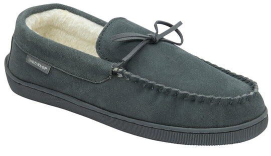 Dunlop Leather Moccasin Slipper - Joshua