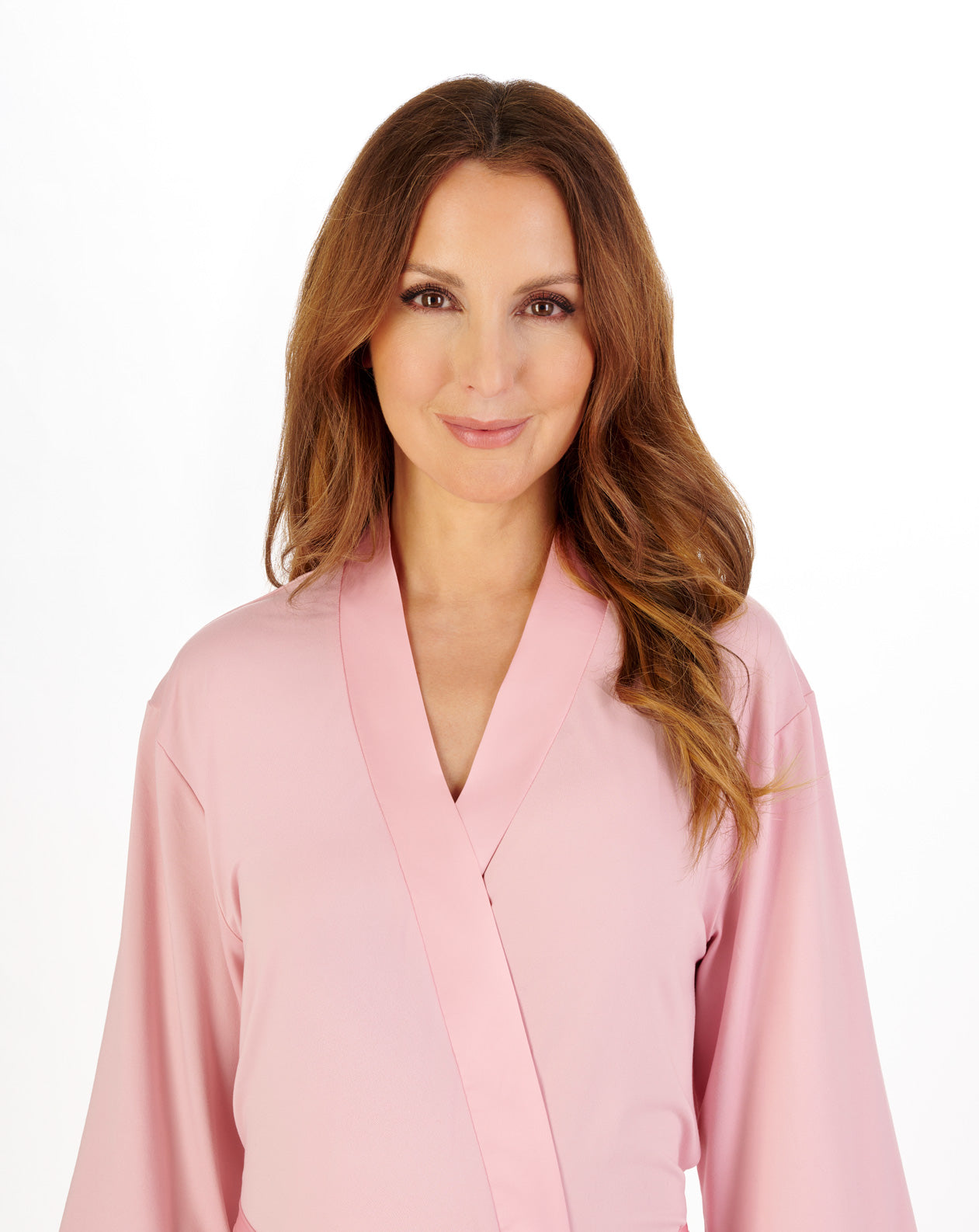 Supersoft Satin Edge 44" Kimono Wrap GL1703