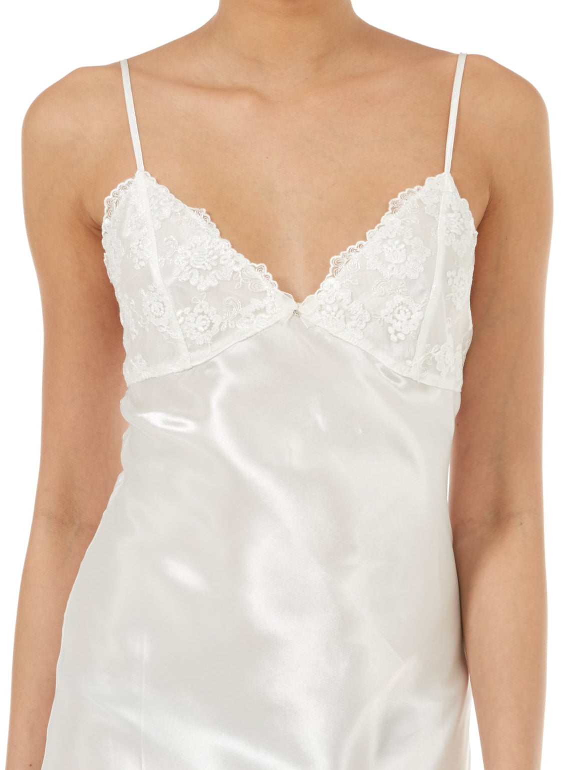 Lace and Diamante Satin 50