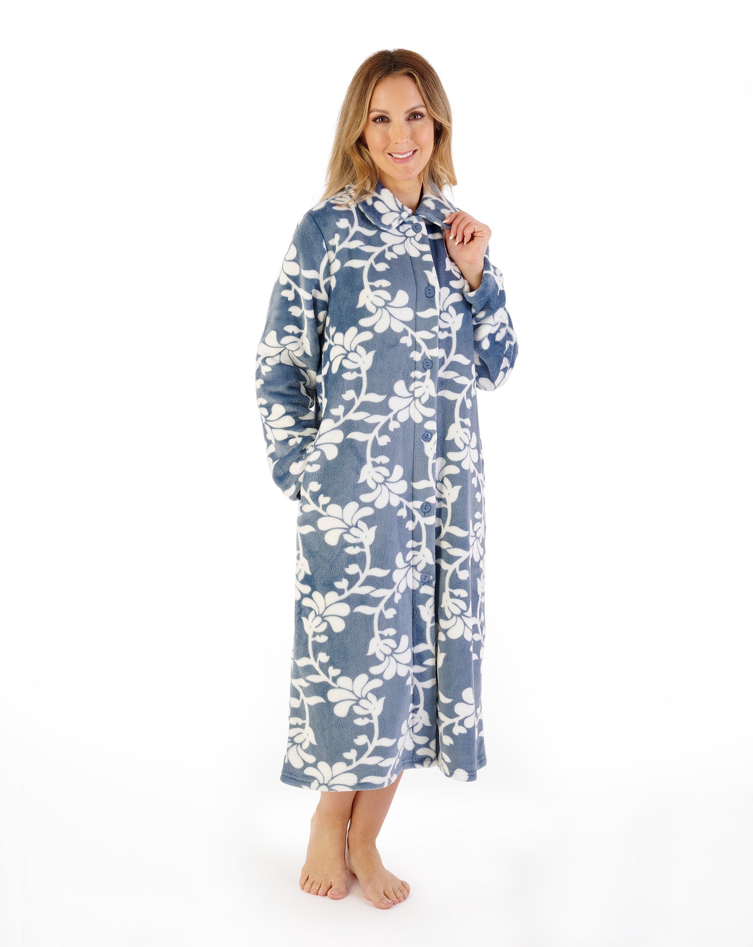 Floral Flannel Fleece 46