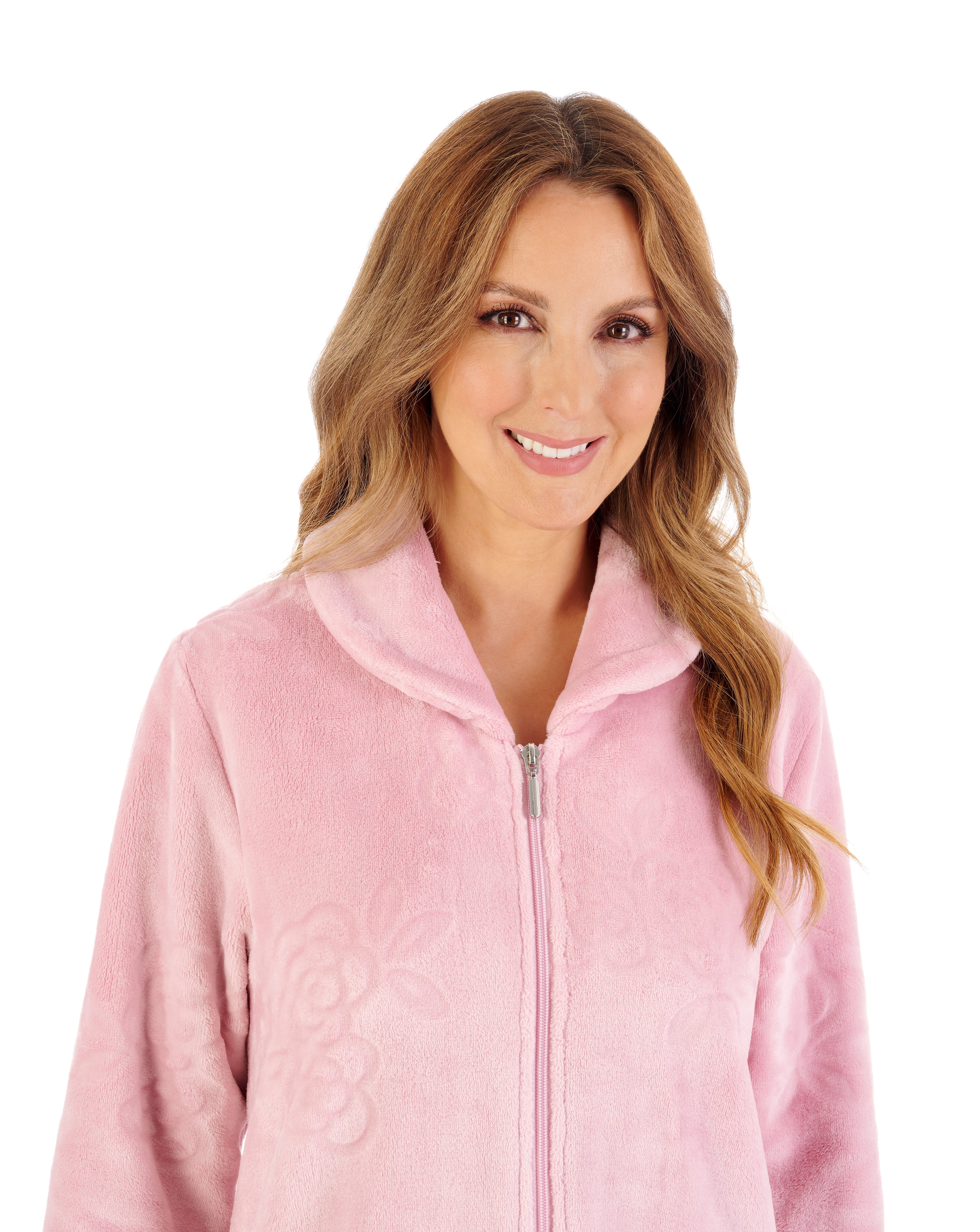 Floral Embossed Fleece 46