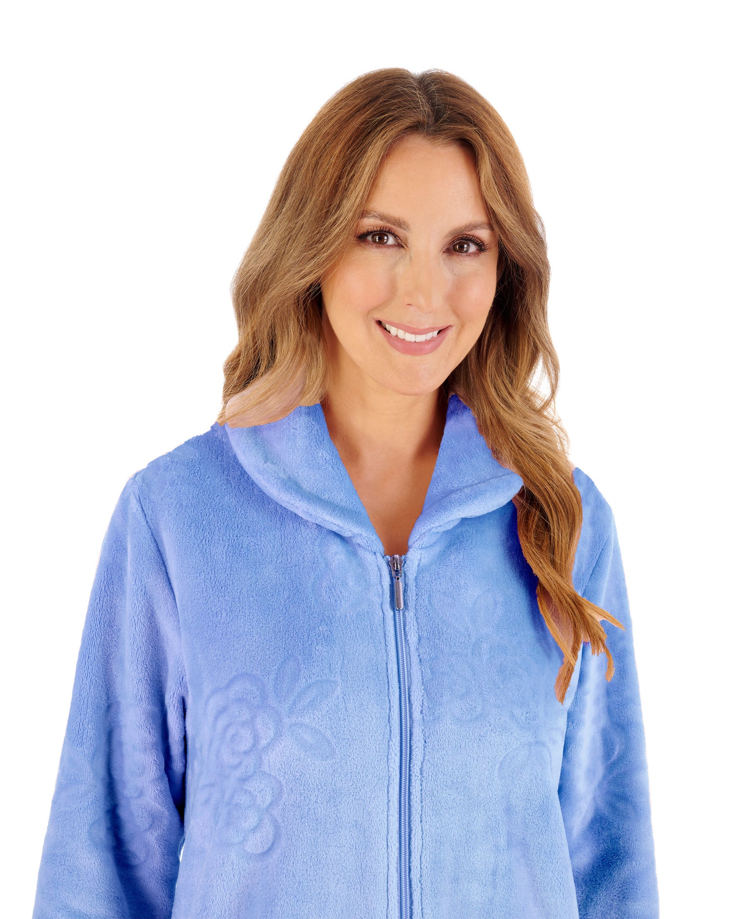 Floral Embossed Fleece 46