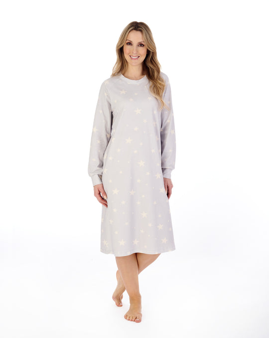 Star Print 42" Jersey Nightdress ND04131