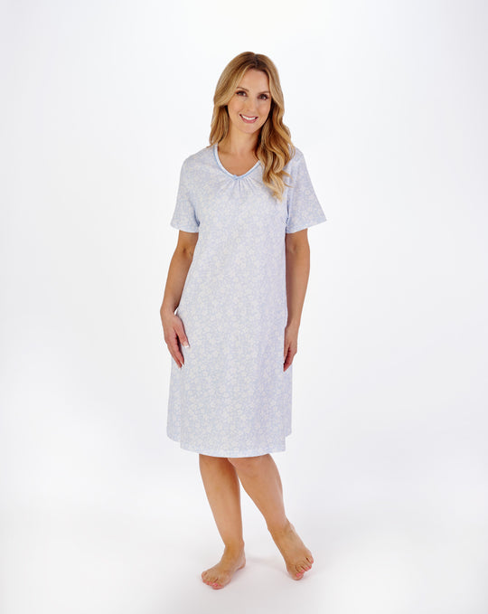 Monoprint 38" Jersey Nightdress ND05100