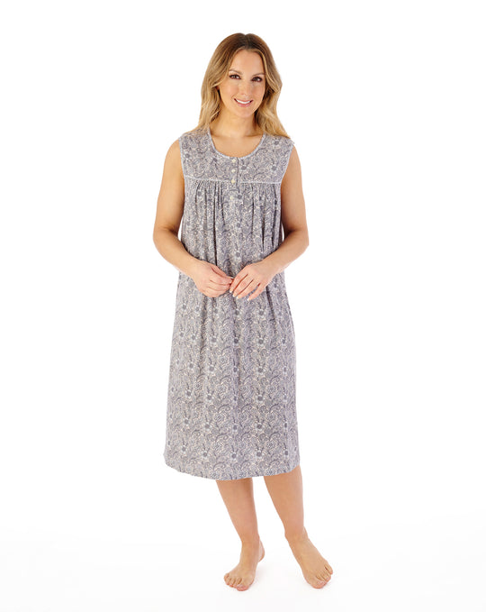Indi Print 42" Jersey Nightdress ND08105