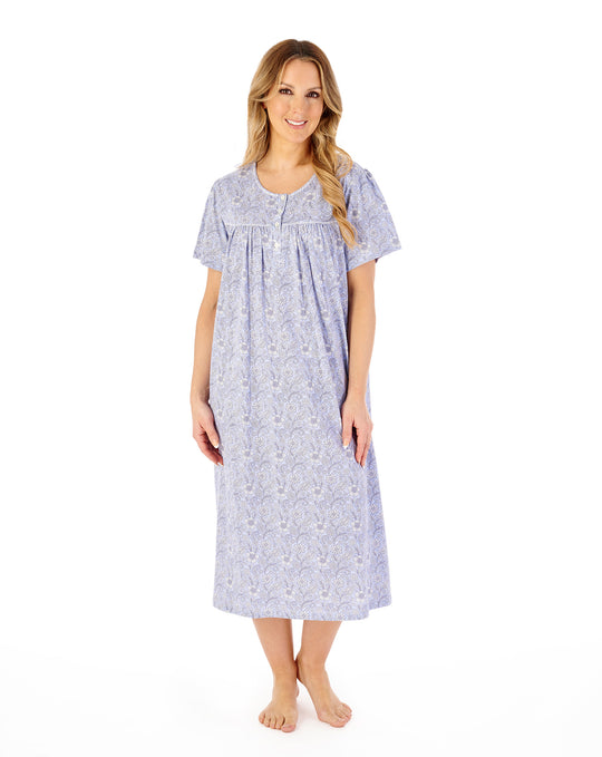 Indi Print 45" Jersey Nightdress ND08106
