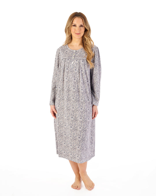 Indi Print 45" Jersey Nightdress ND08107