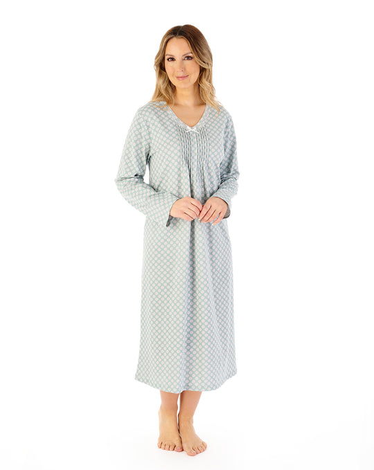 Geo Print 45" Jersey Nightdress ND08131