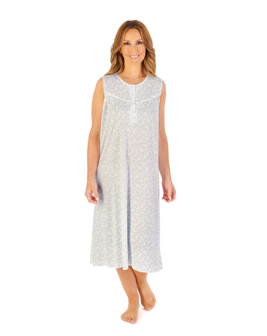 Bamboo Butterfly 42" Jersey Nightdress ND1120
