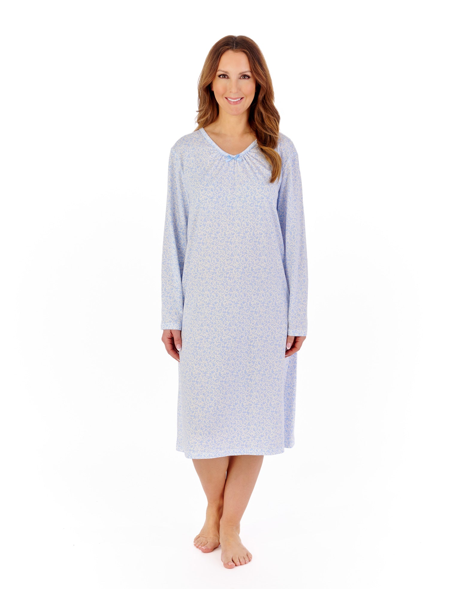 Ditsy Berry 42" Jersey Nightdress NDW2100