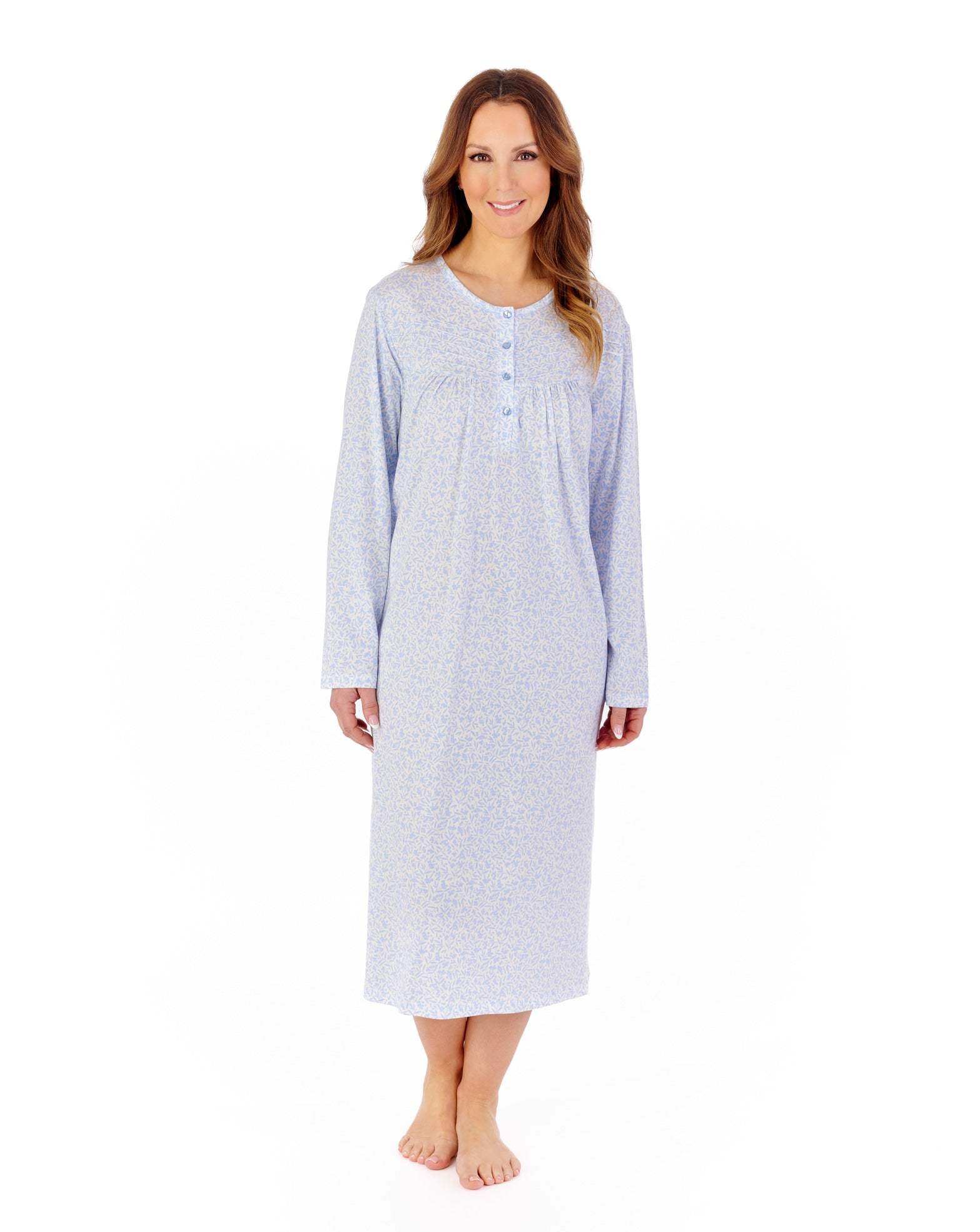 Ditsy Berry 45" Jersey Nightdress NDW2102