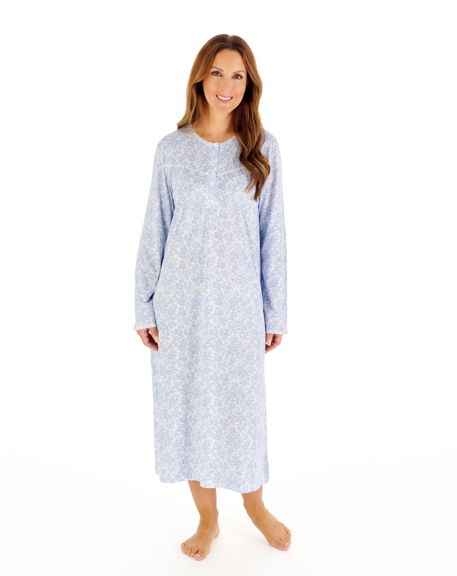 Bamboo Cotton 45" Jersey Nightdress NDW2127