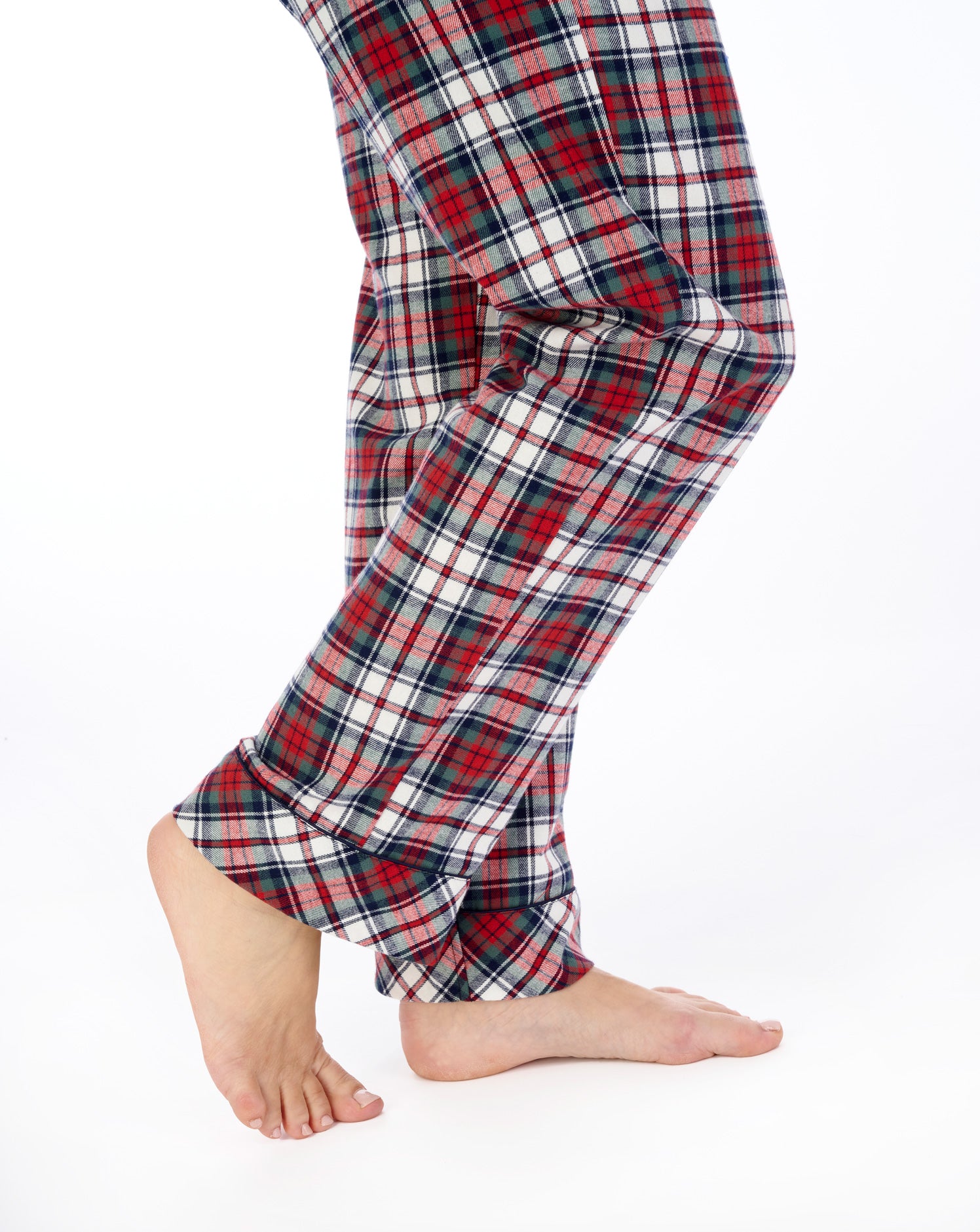 Woven Check Tartan Tailored Pyjama Set PJ04222