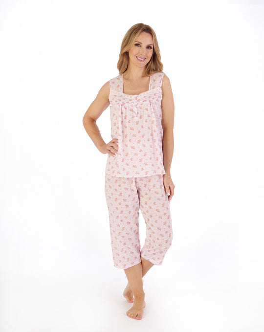 Floral Dobby Spot Woven Pyjama PJ05212