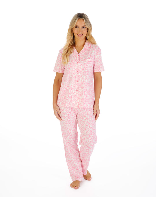 Ditsy Floral Tailored Jersey Pyjama PJ07103