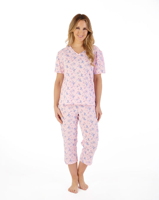 Butterfly Print Jersey Pyjama PJ07112