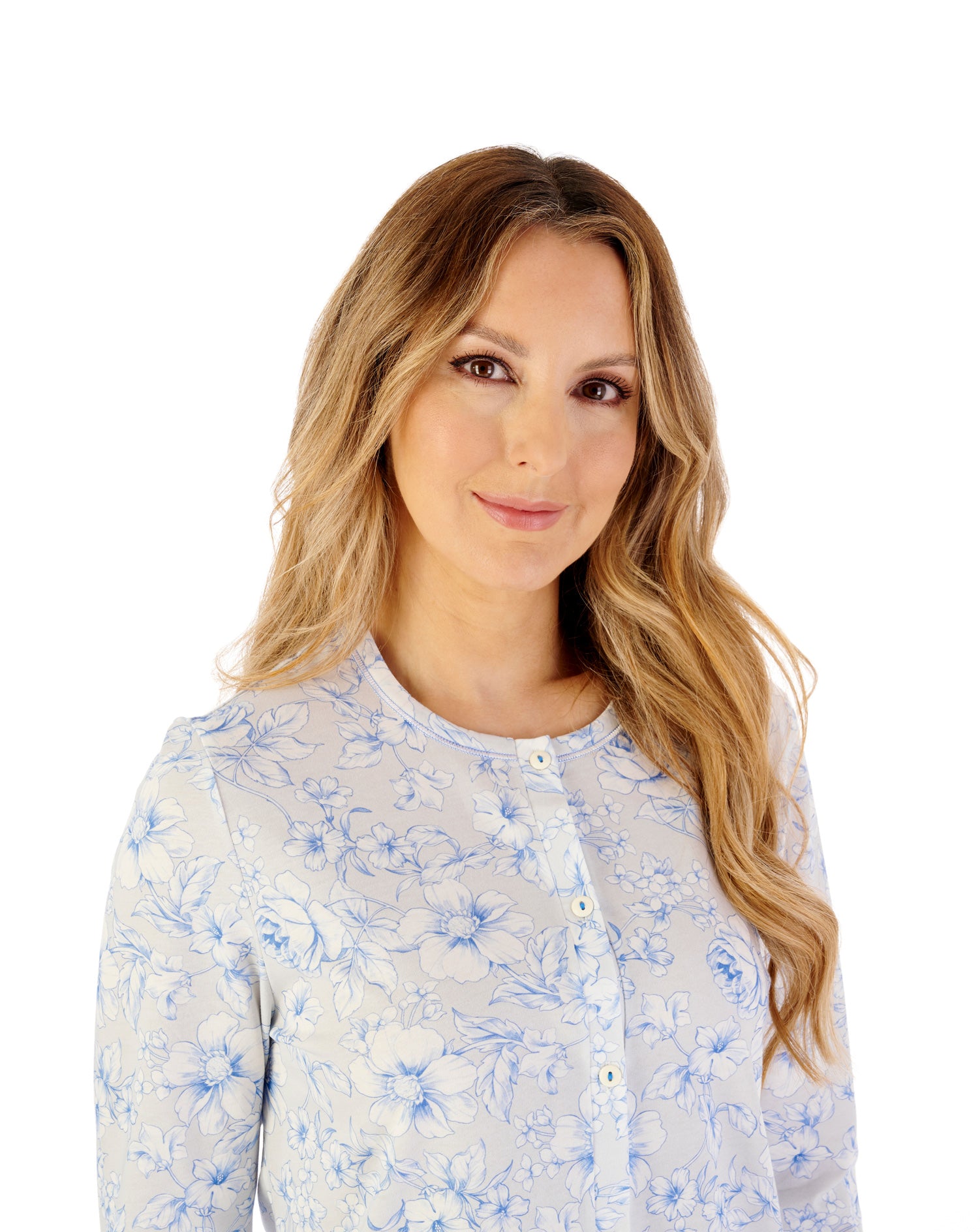 Large Floral Jersey Pyjama PJ08117