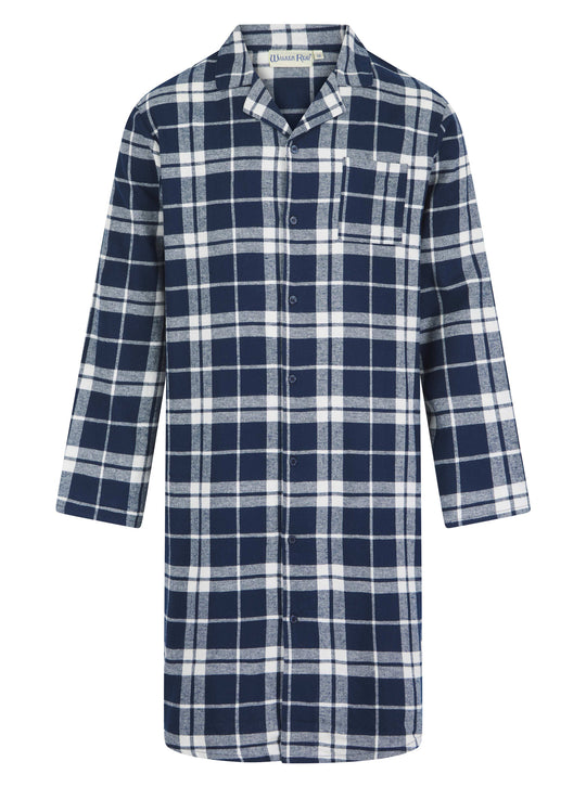 Brushed Check 42" Woven Nightshirt WR04801