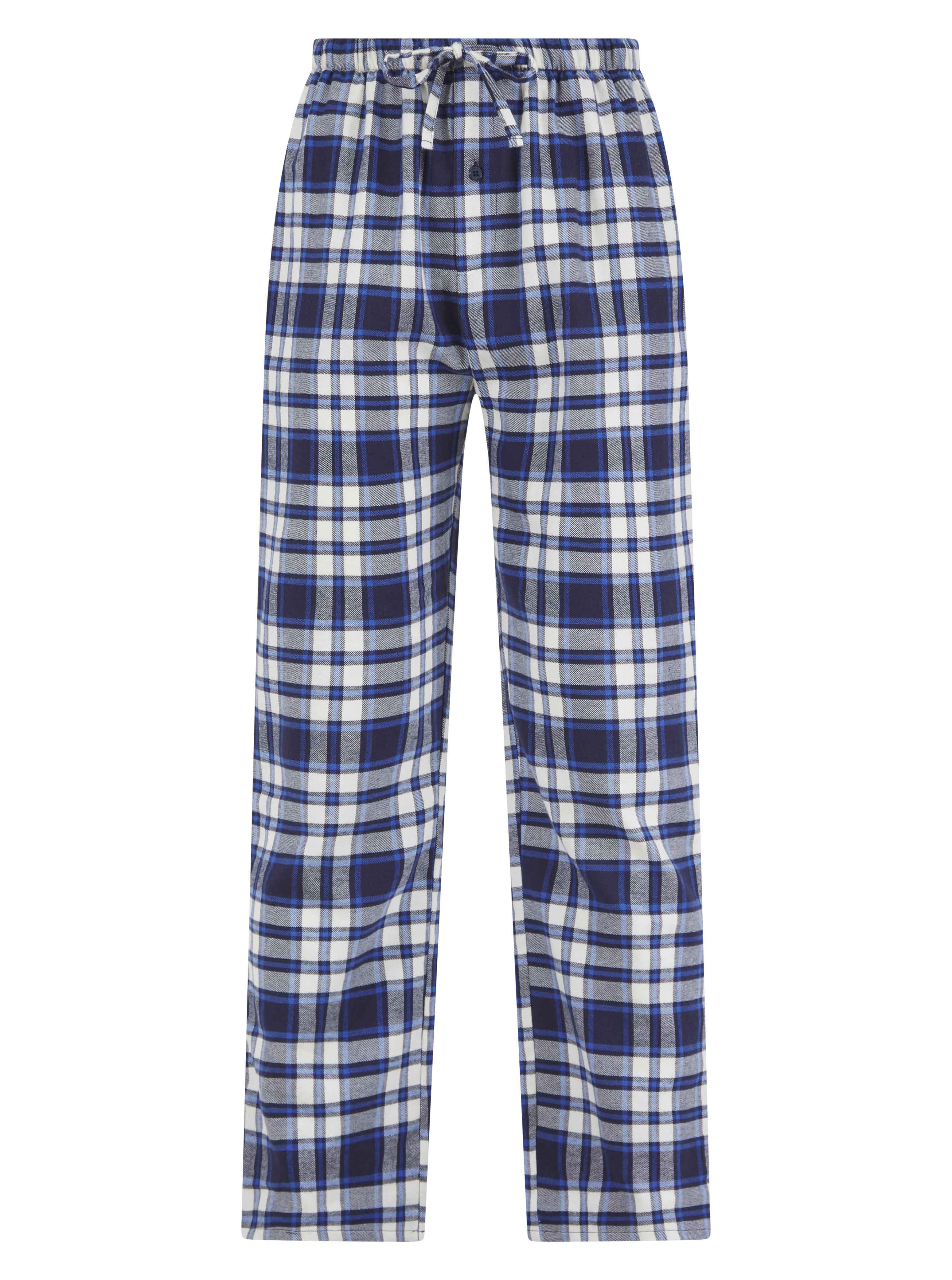 Brushed Check Print Woven Pyjama Trouser WR04812