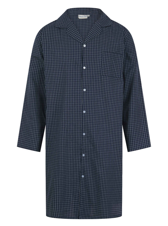 Yarn Dyed Woven Check Nightshirt WR1810