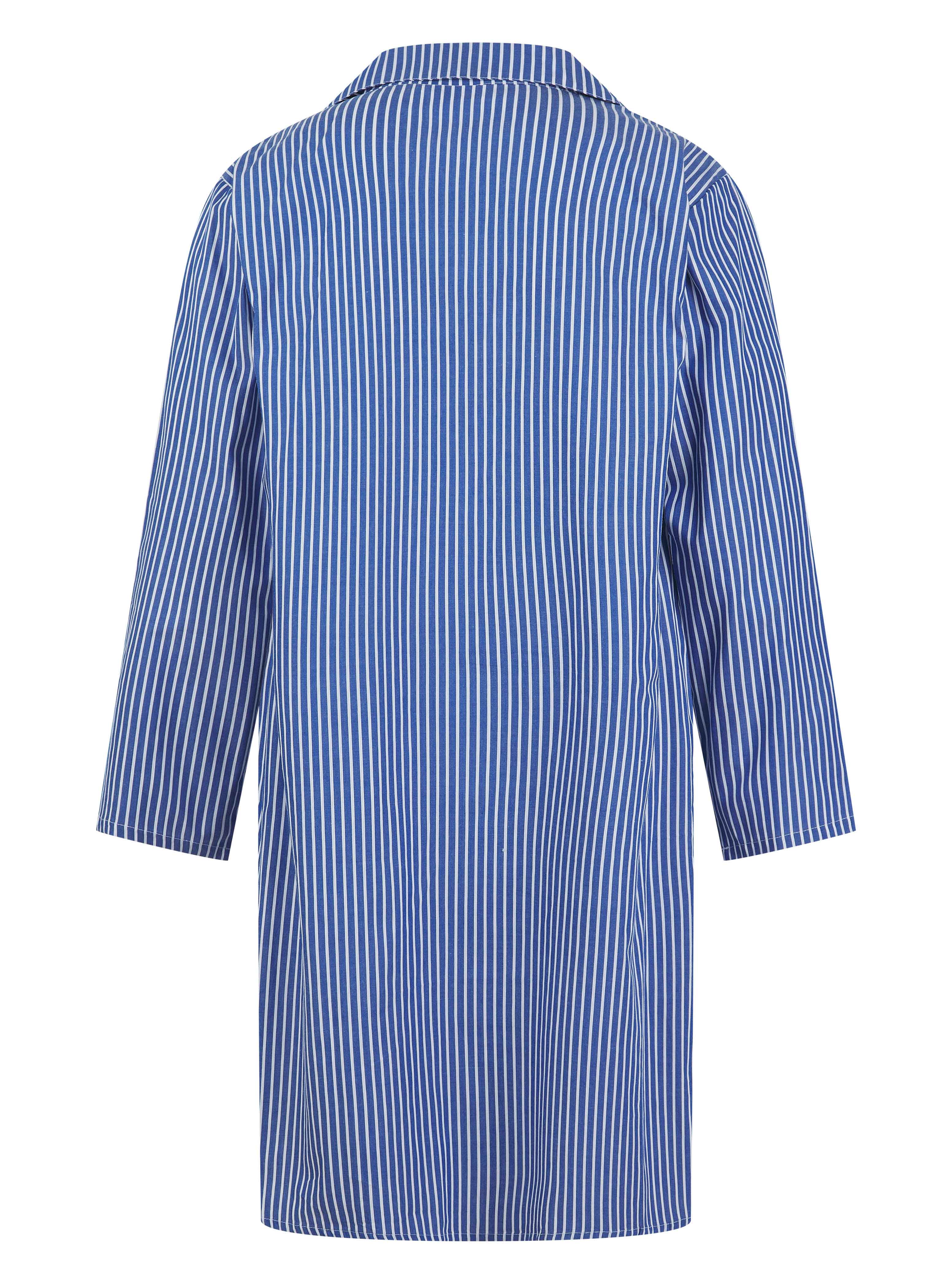 Yarn Dyed Woven Stripe Nightshirt WR1815