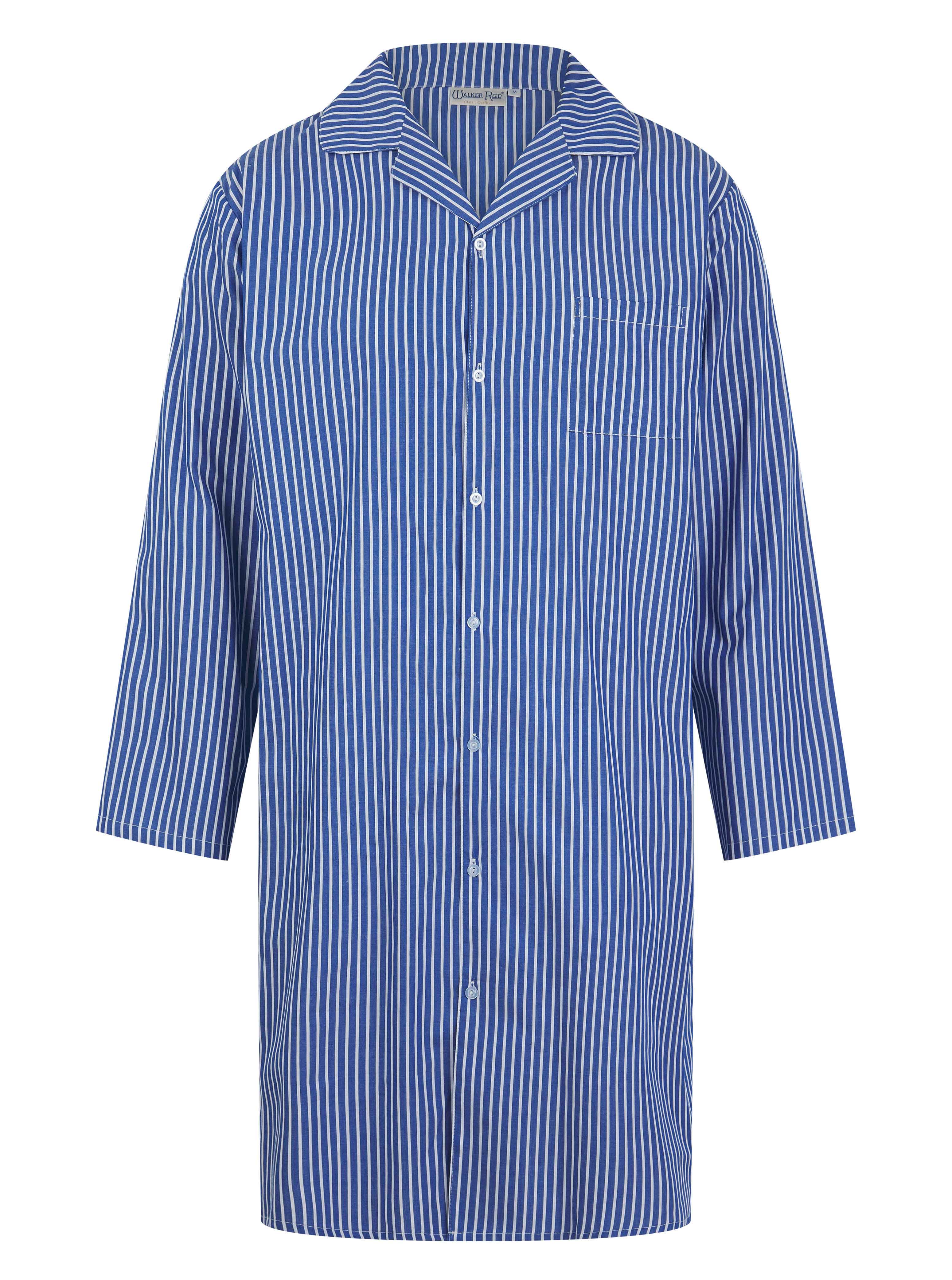 Yarn Dyed Woven Stripe Nightshirt WR1815
