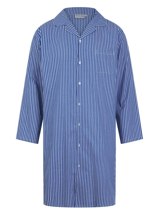Yarn Dyed Woven Stripe Nightshirt WR1815
