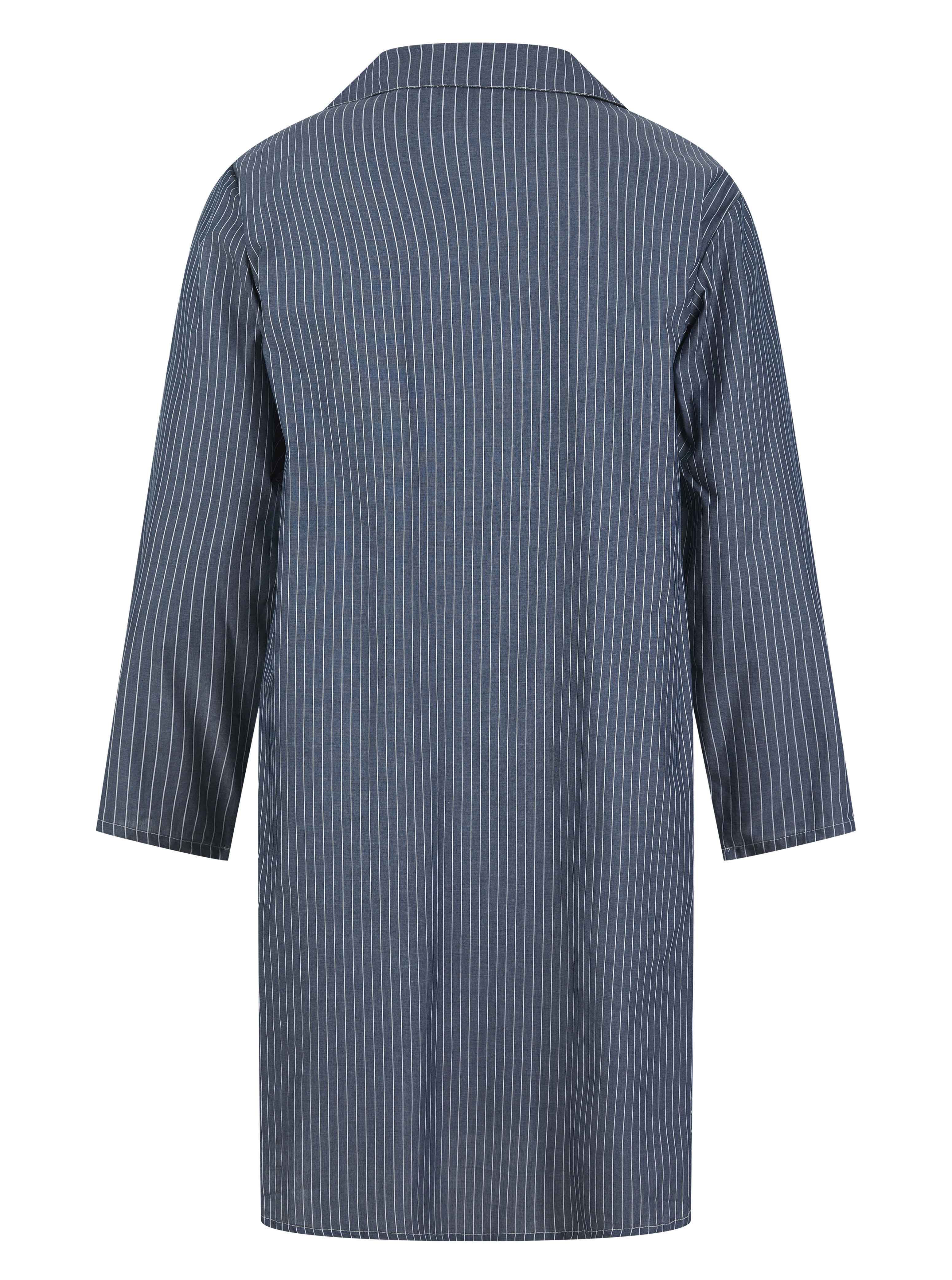 Yarn Dyed Woven Stripe Nightshirt WR1820