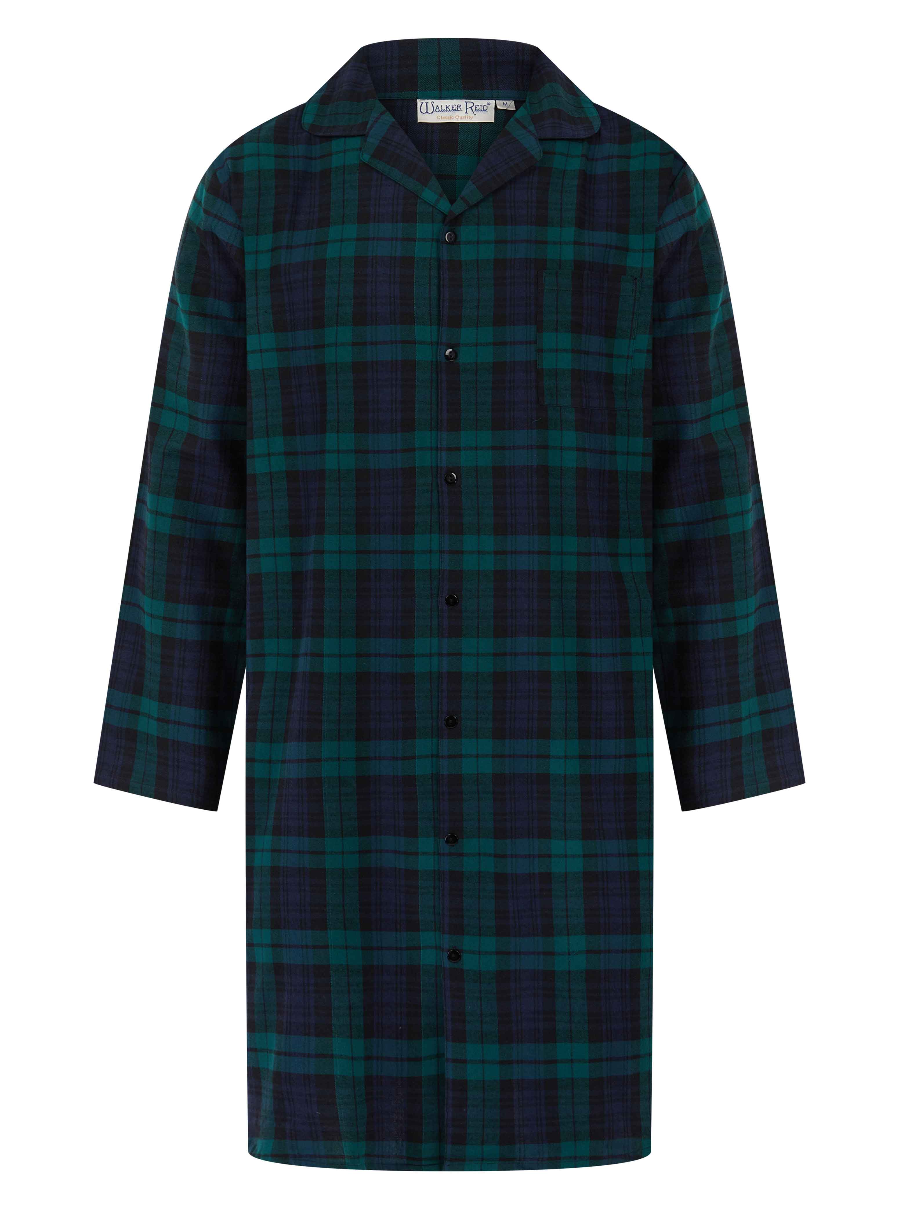 Woven Check 42" Nightshirt WR2820