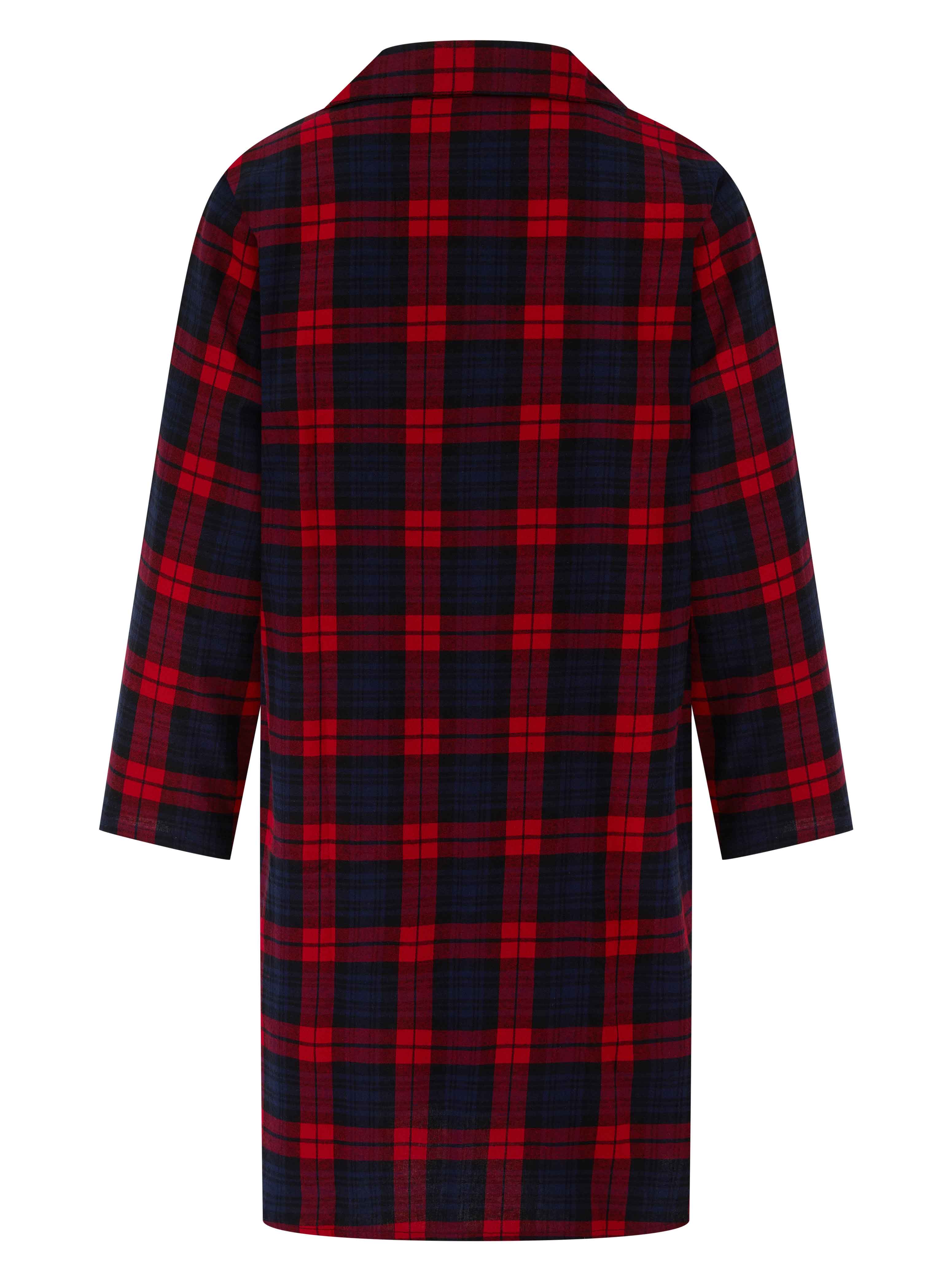 Woven Check 42" Nightshirt WR2820