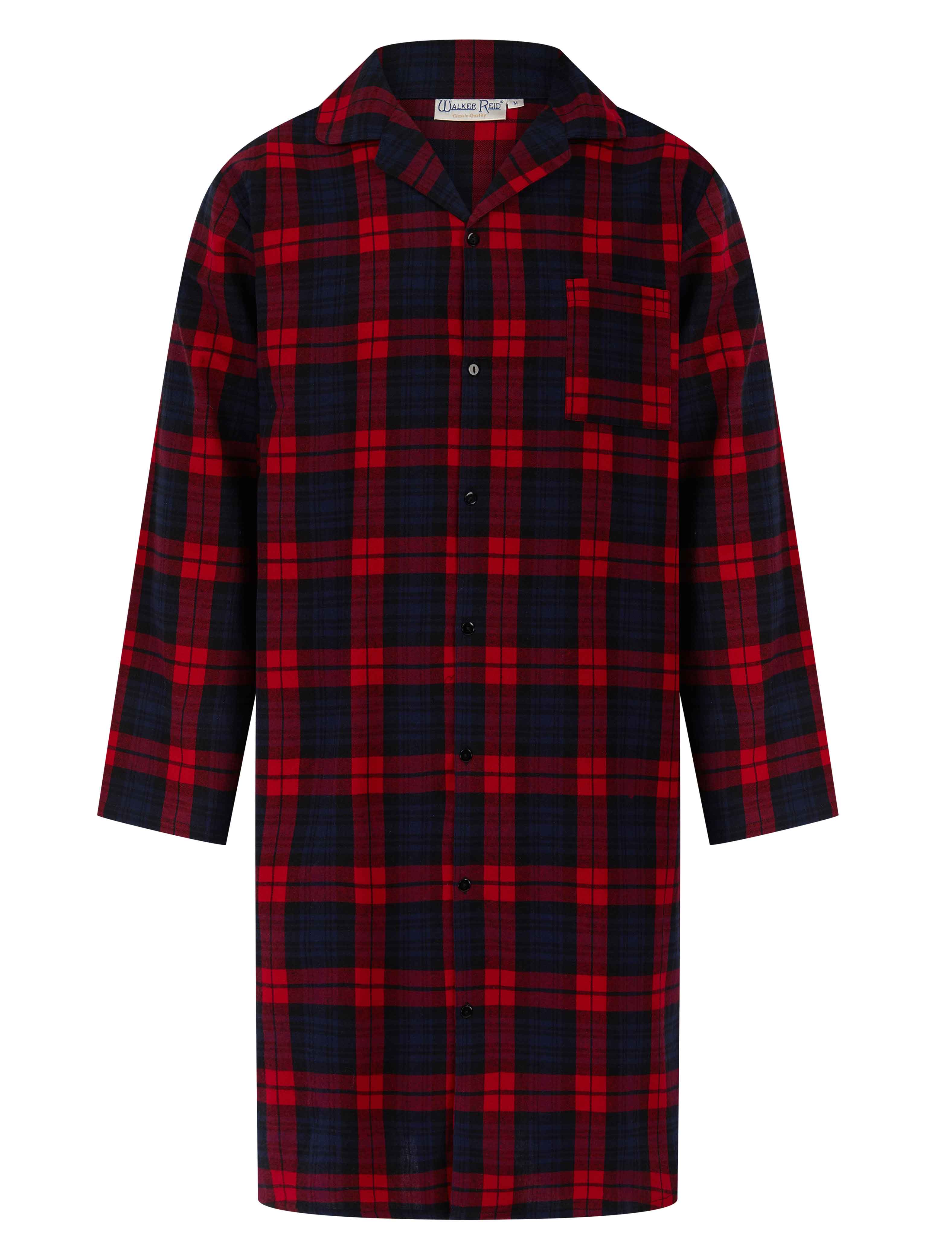 Woven Check 42" Nightshirt WR2820