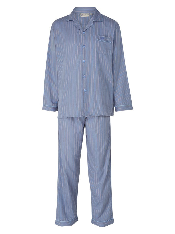 Walker Reid Striped Tailored Pyjama WR7826