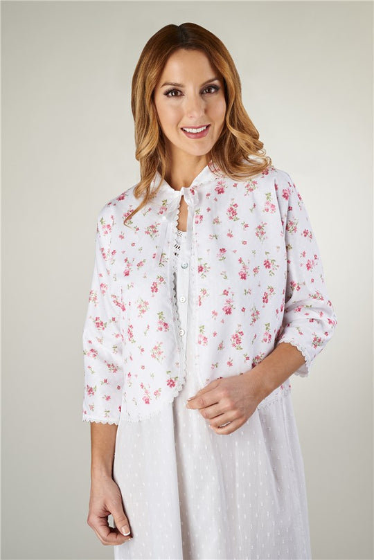 Mock Quilt Bedjacket BJ06601