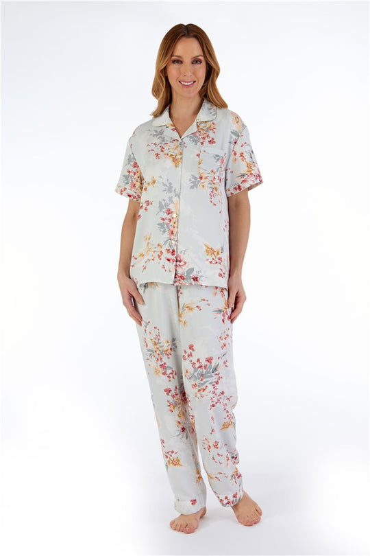 Floral Print Tailored Woven Pyjama PJ55280