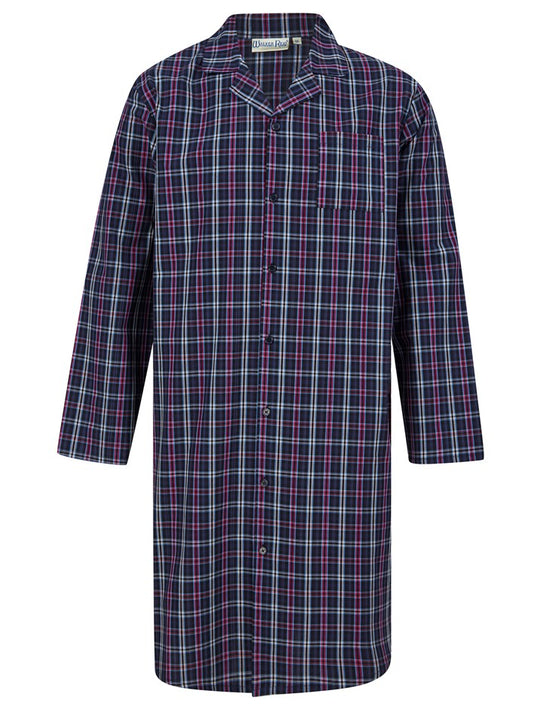 Traditional Woven Check 42" Nightshirt WR02805