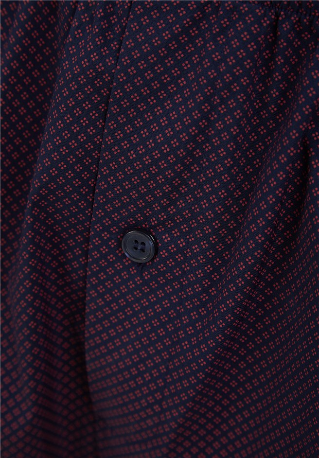 Diamond Geo Print Tailored with Shorts Pyjama WR88834
