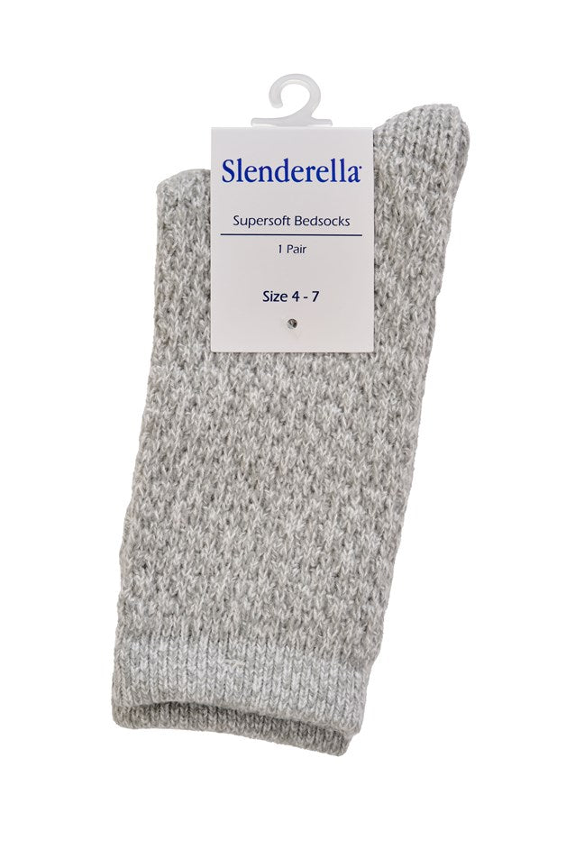 Textured Marl Effect Bedsock BS178