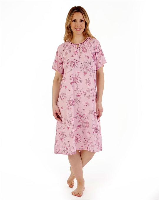 Floral Woven 40" Nightdress GL88711