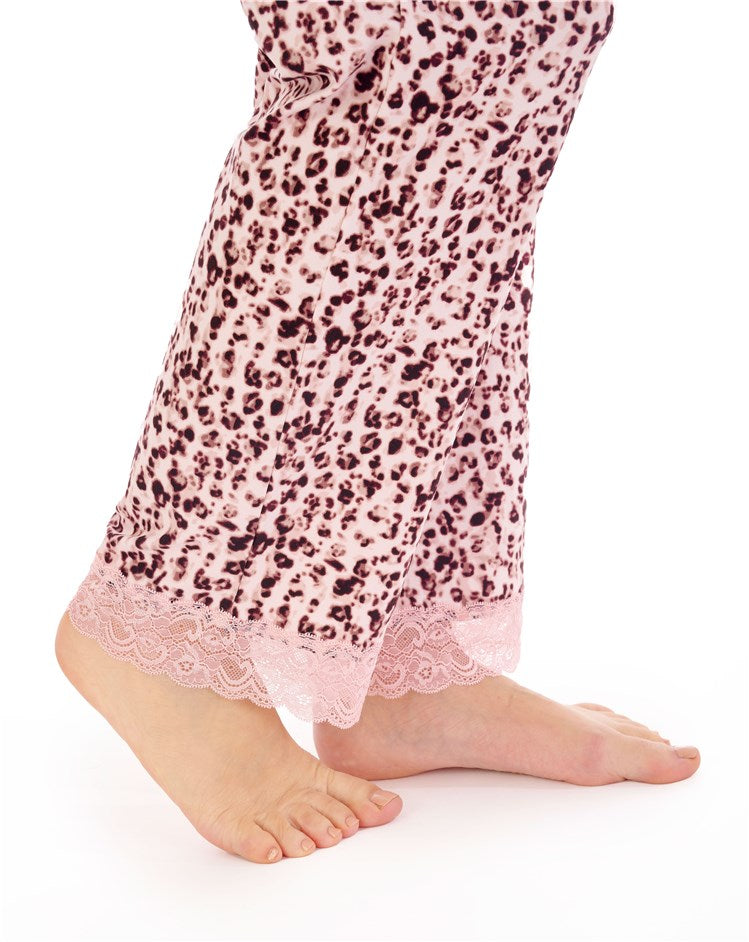 Super-Soft Multi Print Cap Sleeve Pyjama Set GL02703